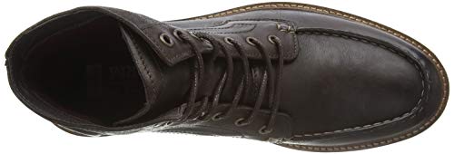 Aigle Licourt High, Botas Biker Hombre, Marrón (Dark Brown 001), 44 EU