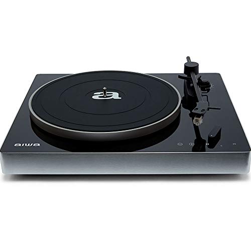 Aiwa APX-680BT: Tocadiscos Bluetooth, 2 velocidades 33/45 RPM, Cápsula de Aluminio magnética, Brazo balanceado