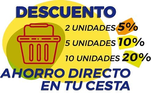 akrocard - Cartel Resistente PVC - PARKING CLIENTES - Señaletica de informacion - señal disuasorio Ideal para Colgar y Advertir