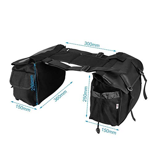 Alforja Moto,Motocicleta Bolsa La bolsa de asiento de la motocicleta Bolsa de sillín trasero del bolso del equipaje del viaje del caballero bolsa de viaje Deportes Alforjas Laterales Motocicleta