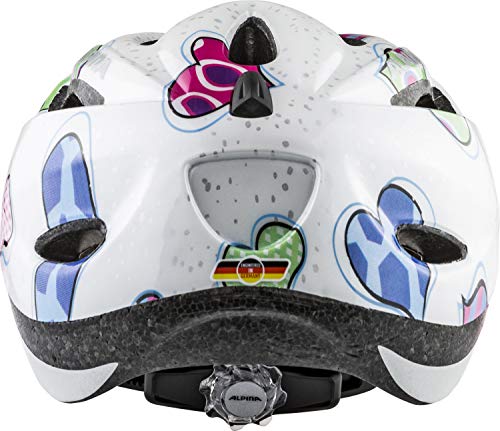 ALPINA Fahrradhelm Gamma 2.0 Casco, Infantil, Corazones, 51-56 cm