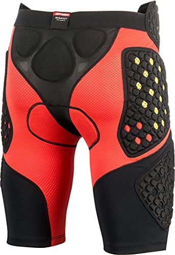 Alpinestars 1568954 Pantalón Corto, Negro/Rojo, XL