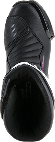 Alpinestars - Botas de moto Alpinestars Stella Smx-6 V2 en color negro, fucsia y blanco - 38