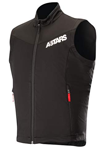 Alpinestars Chaleco unisex para adulto Session Race negro rojo Md (Multi, talla única)