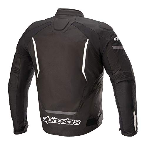 Alpinestars Chaqueta moto T-jaws V3 Waterproof Jacket Black White, BLACK/WHITE, L