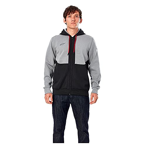 Alpinestars, Exotech Tech Hoodie , Sudadera, Brezo Gris, L, Hombre