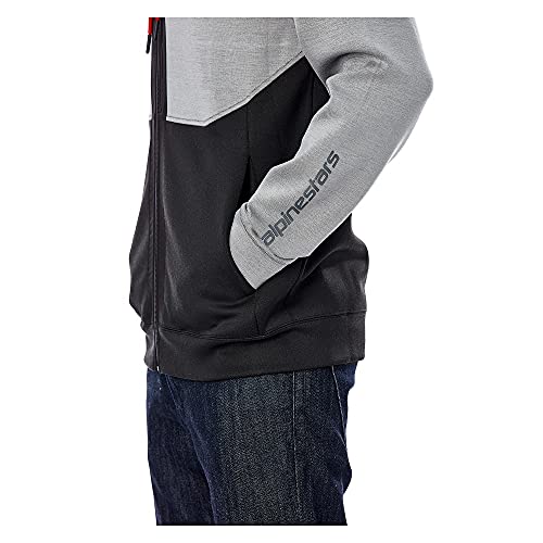 Alpinestars, Exotech Tech Hoodie , Sudadera, Brezo Gris, M, Hombre