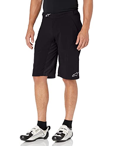 Alpinestars Pantalones Cortos Hyperlight 2 para Hombre, Hombre, Pantalones Cortos, AP30HYPB36, Negro, 36W