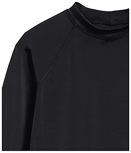 Amazon Essentials - Camiseta de protección solar con manga larga para mujer, Negro, US S (EU S)