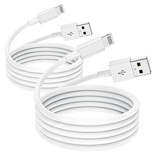 [Apple MFi Certificado] 2 Pack 2m Cable Cargador iPhone, Cable iPhone Carga Rapida para Apple iPhone12 / 12mini / iPhone 11/11 Pro / 11 Pro MAX/X/XS/XR/XS MAX / 8/8 Plus iPad Airpods