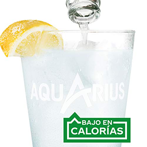 Aquarius Limón - Bebida funcional con sales minerales, baja en calorías - botella 1.5L