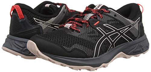 ASICS 1012a568-001_36, Zapatillas de Running Mujer, Negro, EU