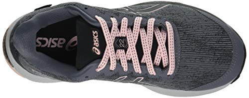 Asics Gel-Cumulus 22 G-TX, Road Running Shoe Mujer, Carrier Grey/Ginger Peach, 37 EU