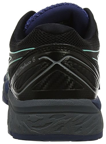 Asics Gel-Fujitrabuco 6 Trail, Zapatillas de Running Mujer, Azul (Insignia Blue/Black/Ice Green), 37.5 EU