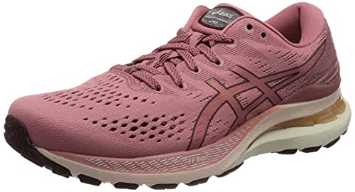 Asics Gel-Kayano 28, Running Shoe Mujer, Smokey Rose/Deep Mars, 39 EU