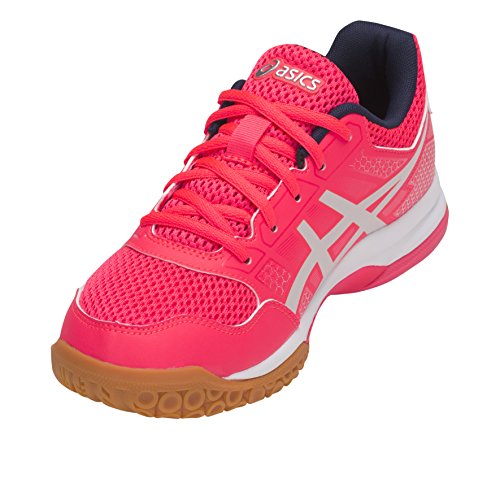 Asics Gel-Rocket 8, Zapatos de Voleibol Mujer, Rosa (Diva Pink/Glacier Grey 700), 40 EU