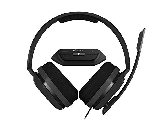 ASTRO Gaming A10 Auriculares alámbricos y MixAmp M60 Mando, Astro Audio, Dolby Atmos, Control de Balance de Juego/Voz, para Xbox Series X|S, Xbox One - Gris/Verde