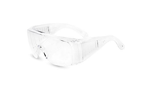 Atope Pegaso 150.01-Gafas Proteccion Gama Modelo Visitor Lente PC Incolora, Transparente, L