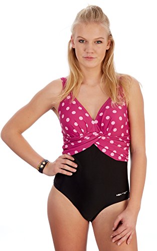 Beco – Bañador para Mujer, Copa C de Rock a Bella Ropa, Mujer, Badeanzug, C-Cup Rock-a-Bella, Burdeos, 42