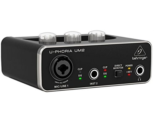 Behringer U-PHORIA UM2 Equipos de música adicionales Negro