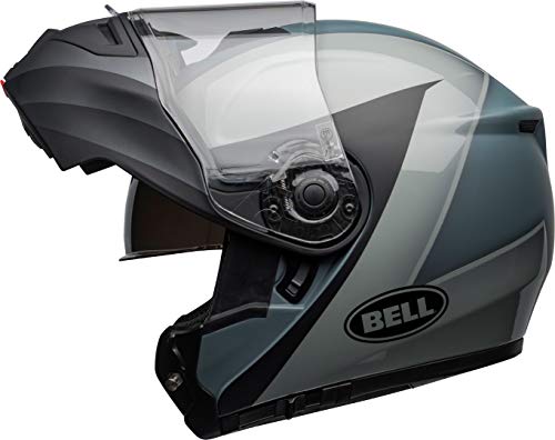 BELL HELMET SRT MODULAR PRESENCE MATTE/GLOSS BLACK/GREY M