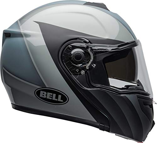 BELL HELMET SRT MODULAR PRESENCE MATTE/GLOSS BLACK/GREY M