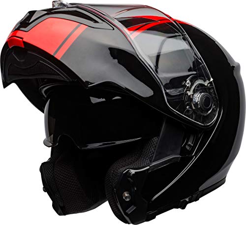 BELL HELMET SRT MODULAR RIBBON BLACK/RED M