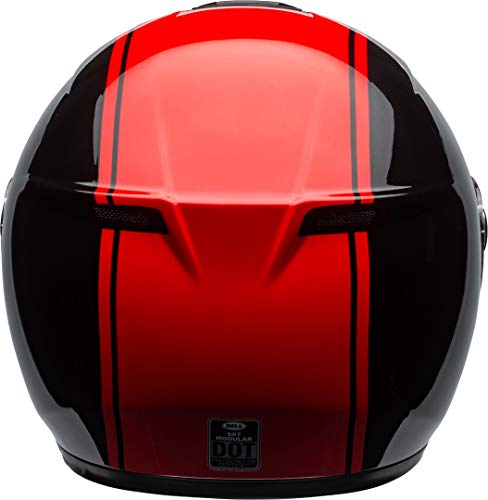 BELL HELMET SRT MODULAR RIBBON BLACK/RED M