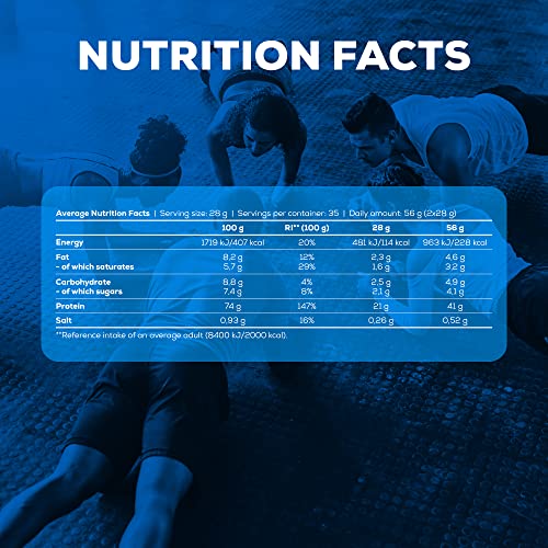 BioTechUSA 100% Pure Whey Complejo de proteína de suero, con aminoácidos añadidos y edulcorantes, sin conservantes, 2.27 kg, Cereza Agria-Yogur