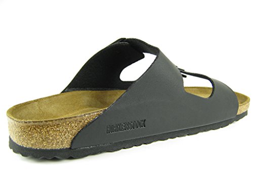 Birkenstock Original Arizona Birko Flor Estrecho Soft-Footbed, , Black, 551253 40,0