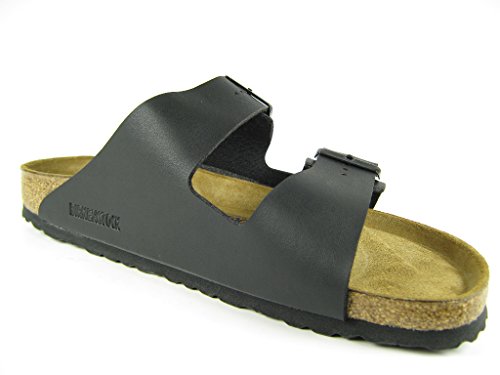 Birkenstock Original Arizona Birko Flor Estrecho Soft-Footbed, , Black, 551253 40,0