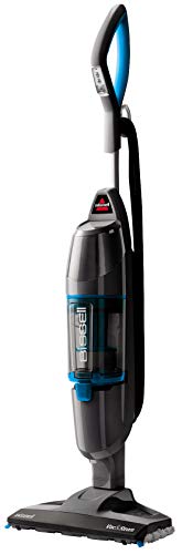 Bissell 1977N Aspirador y Limpiador a Vapor, 1600 W, 81 Decibelios, Gris Titanio / Azul