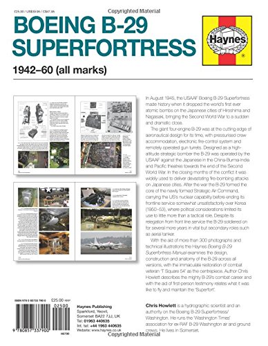 Boeing B-29 Superfortress Owners’ Workshop Manual: 1942–60 (all marks)