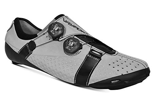 Bont VAYPOR S, Zapatillas de Ciclismo de Carretera Unisex Adulto, Multicolor Vssr 42 5 Silver Reflective 000, 45 EU