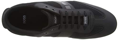 BOSS Lighter_lowp_mxme, Zapatillas Hombre, Negro (Black 1), 44 EU