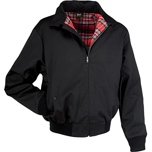 Brandit Lord Canterbury-Chaqueta, Negro, XXXL para Hombre