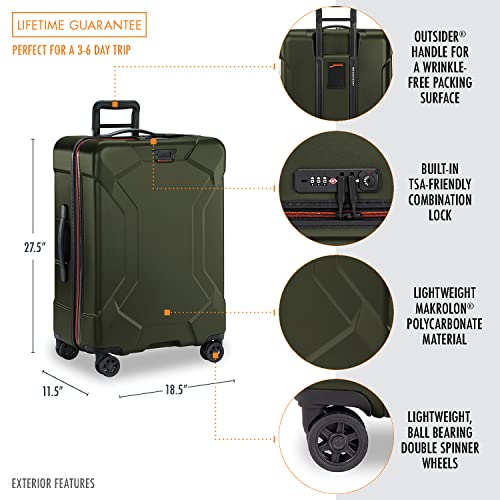 Briggs & Riley @ Torq - Maleta con Ruedas, Hunter (Verde) - QU227SP