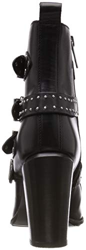 Bronx Americana, Botines Mujer, Negro 01, 37 EU