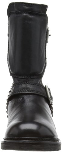 Bronx Bx 578 - Biker Boots de Cuero Mujer, Color Negro, Talla 41