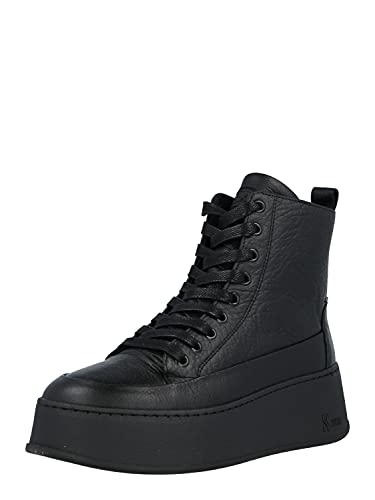 Bronx Zapatillas Altas para Mujer, Negro, 38 EU