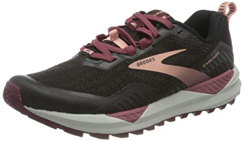 Brooks Cascadia 15, Zapatillas para Correr Mujer, Negro Rosa, 36 EU