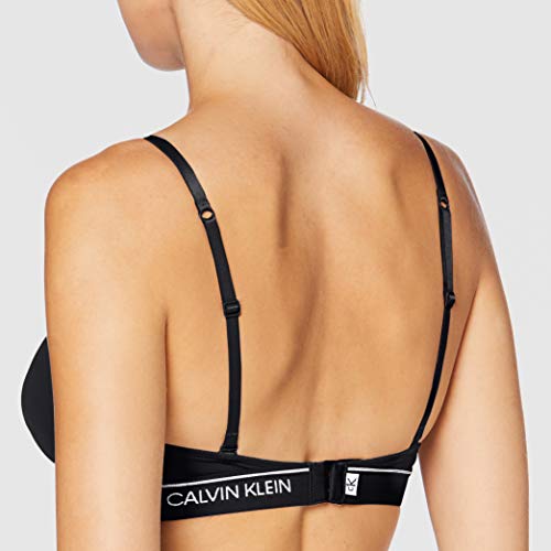 Calvin Klein Unlined Demi, Sujetador para Mujer, Negro (Black 001), 38D