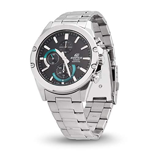 Casio Reloj Analógico para Hombre de Cuarzo con Correa en Acero Inoxidable EFR-S567D-1AVUEF