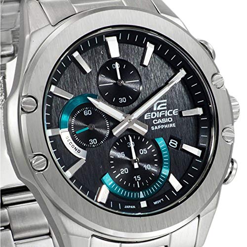 Casio Reloj Analógico para Hombre de Cuarzo con Correa en Acero Inoxidable EFR-S567D-1AVUEF