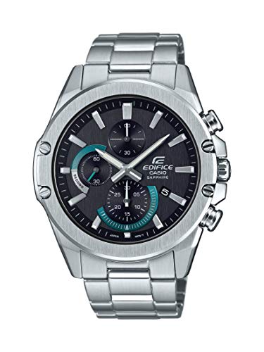 Casio Reloj Analógico para Hombre de Cuarzo con Correa en Acero Inoxidable EFR-S567D-1AVUEF