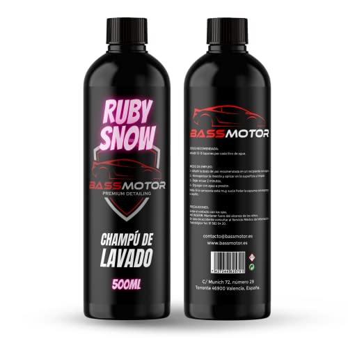 Champú de Lavado de Color con Pulverizador Ik Foam 2.0 para Coche y Moto Espuma Activa Triple Acción Limpiador Desengrasante Abrillantador Jabón Concentrado BassMotor (IK 2.0 Pro + Champú Rosa)