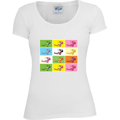 Citroen - Camiseta - para mujer Blanco blanco S