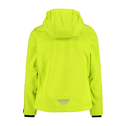 CMP Softshell Jacket with ClimaProtect WP 7,000 Technology Chaqueta Shell, Ácido, 152 para Niños