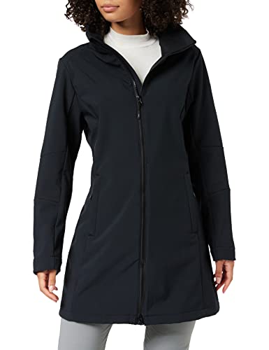 CMP Softshell - Soft shell para mujer, tamaño D44, color negro