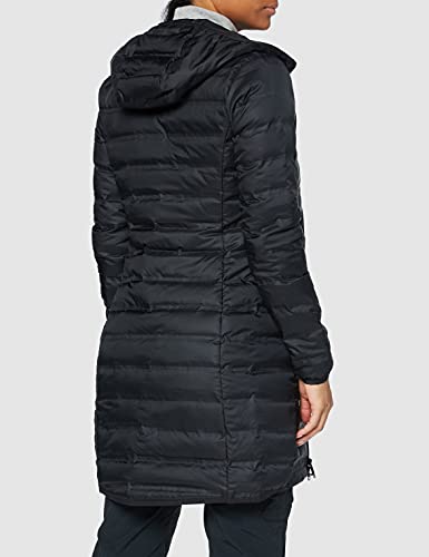 Columbia Lake 22 Down Long Hooded , Chaqueta de plumas larga con capucha Mujer, Negro (BLACK), S